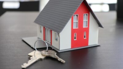 house, key, property